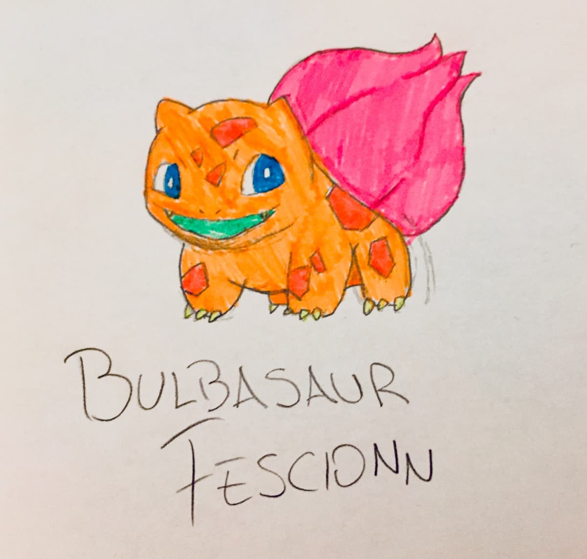 Non hai un emerito c**zo da fare? Disegna anche tu un bulbasaur fescionn! 