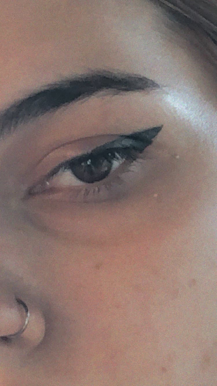 Mi sono fatta l’eyeliner 