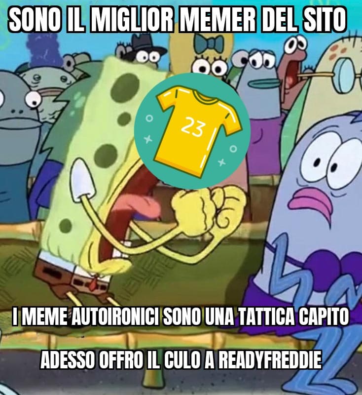 Che in realtà io sono bravo solo in questi meme lol meglio fare questi 