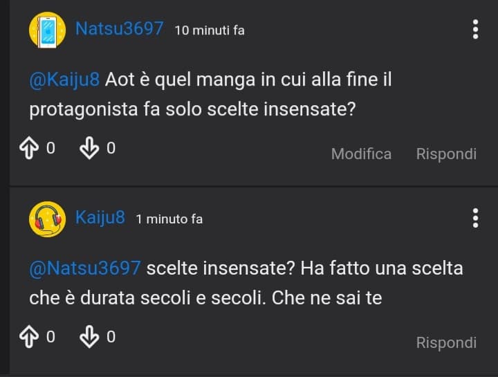 Rega io ora voglio sapere come fanno le scelte finali di eren ad essere sensate. 