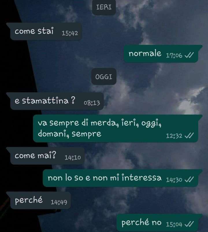 sono diventata veramente così fredda?