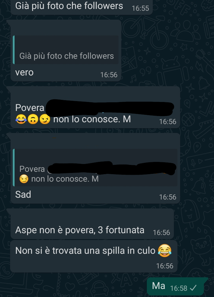 Secondo voi è bullismo?