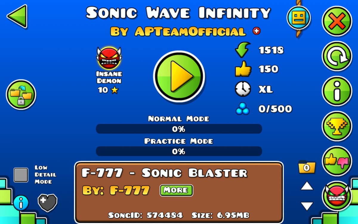 7 mesi fa: Sonic Wave Infinity (ad oggi top 7) hardest Insane Demon...