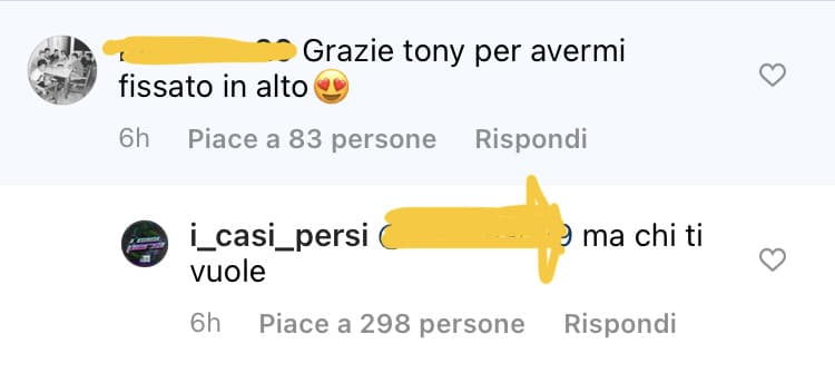 Sono triste per lui