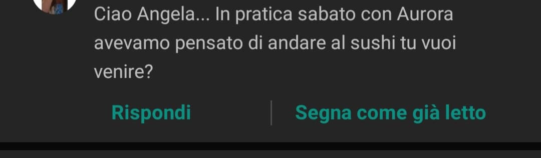 Potrei vomitare non avendolo mai mangiato