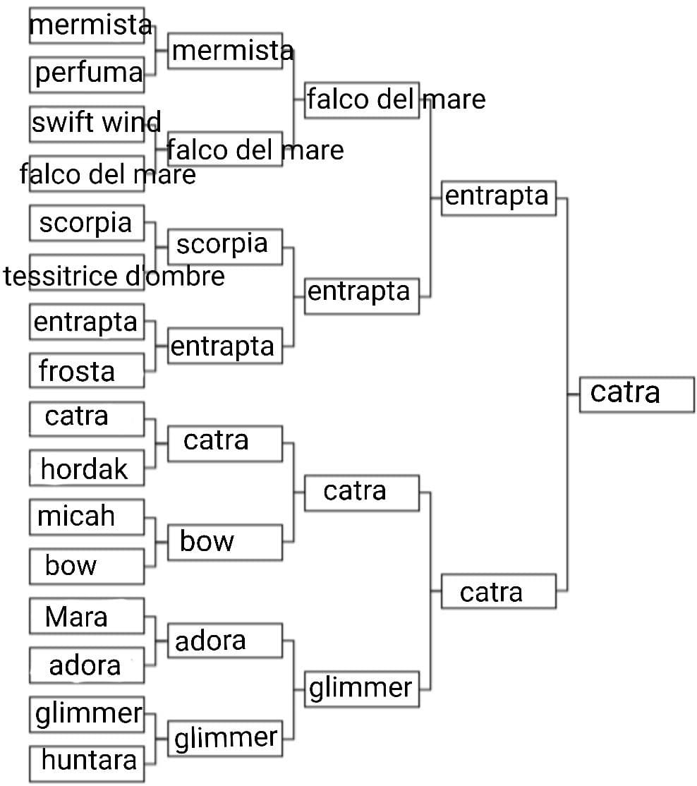 La vincitrice del torneo è Catra :D