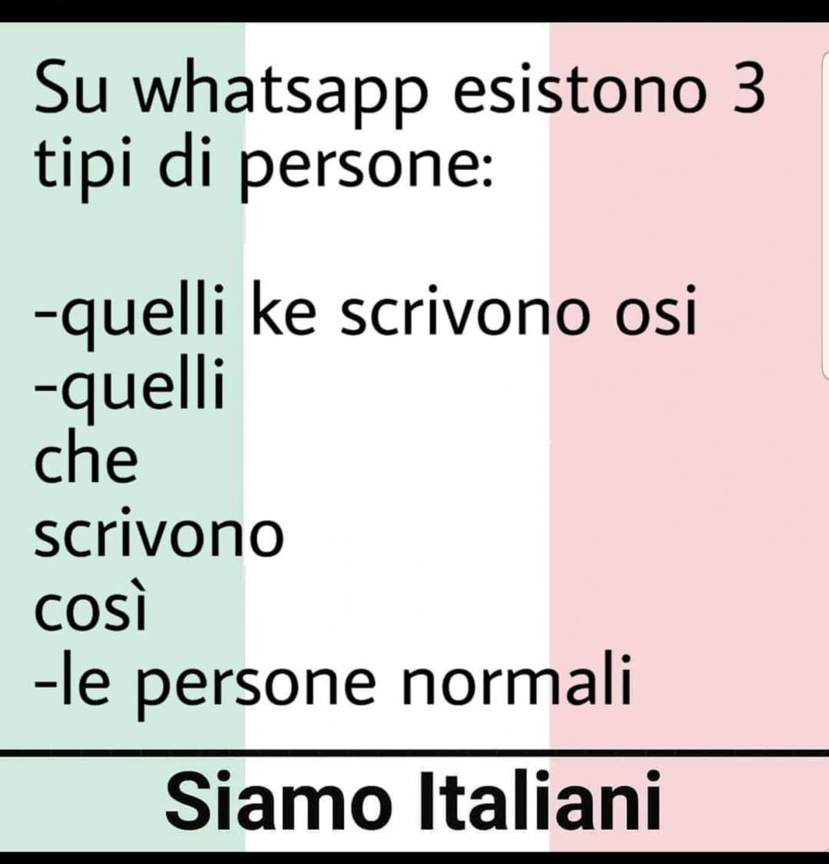 Ma soprattutto..perché scrivere mille messaggi di una parola sola??