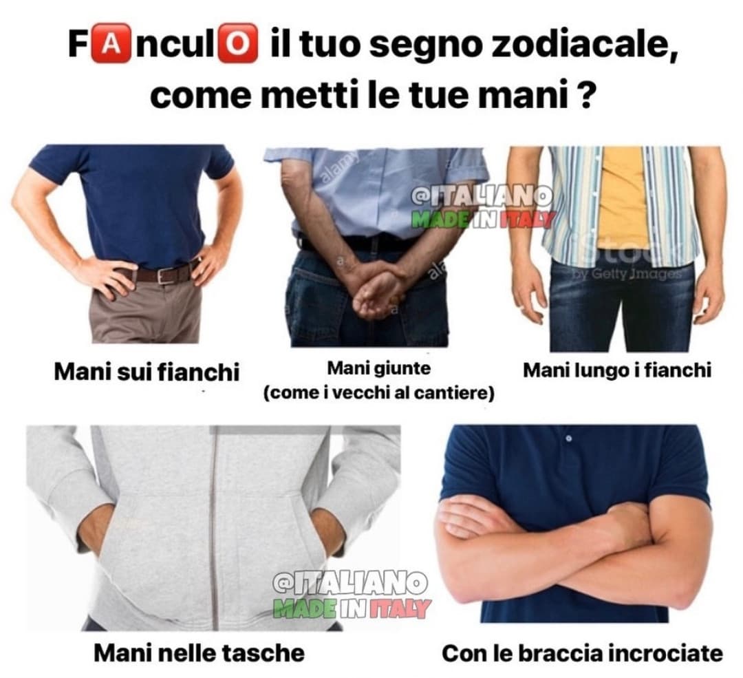 Come la seconda ma davanti. Se no sui fianchi :) 