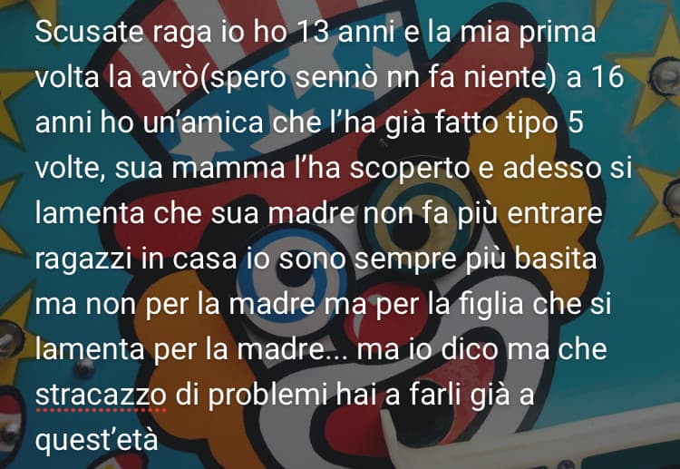 Io sono dalla parte di questa ragazza 