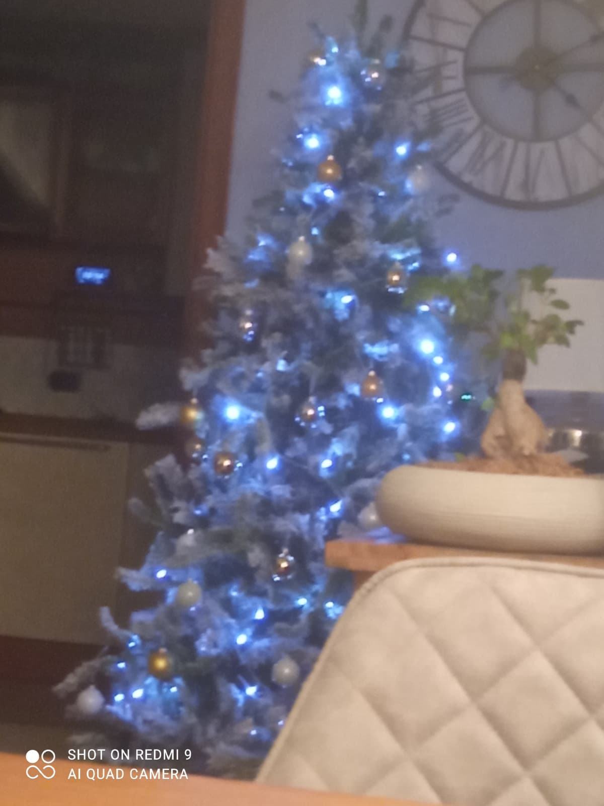 madonna non abbiamo mai avuto un albero più triste di questo. lo guardo e mi viene voglia di morire.