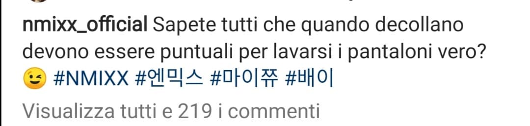 Ehm in che senso Bae? 