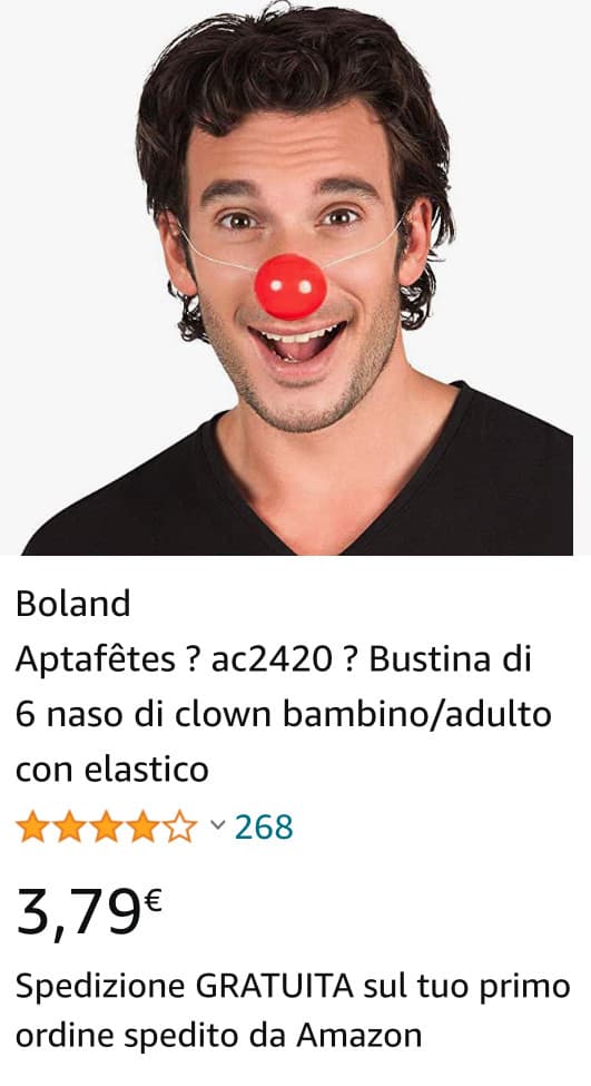 È proprio vero sono un clownnn chi me lo regala .?? :’’