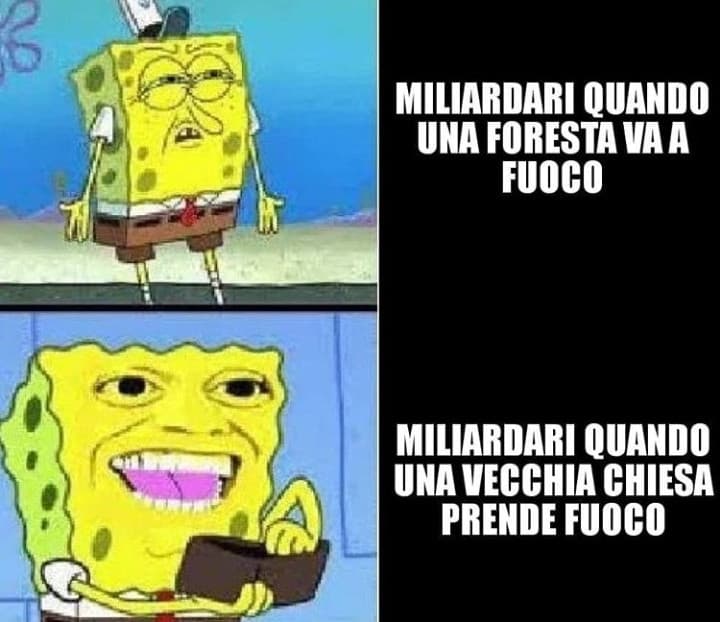 vediamo quando la gente capirà che non può respirare da una chiesa