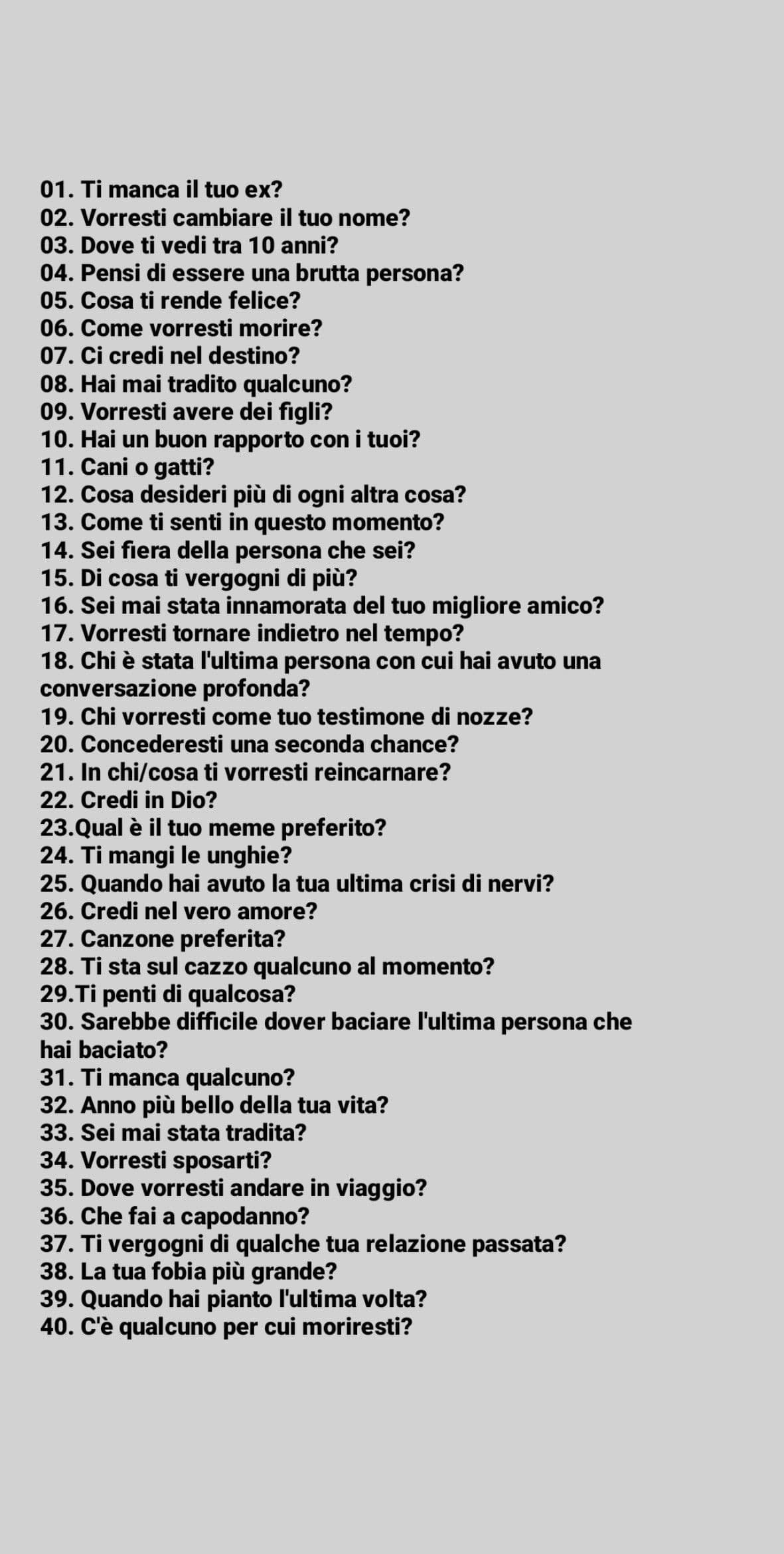 Faccio anche io dai