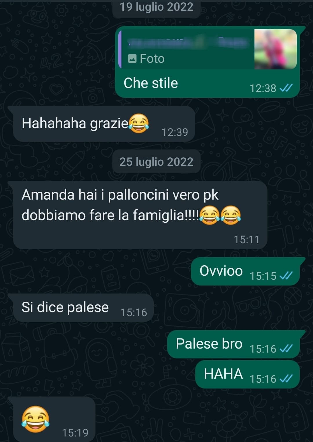 ALLA FINE HO UN ALESSANDRO MA NESSUNO LO CHIAMA ALESSANDRO ED È ANCHE INTERESSANTE LA CHAT CAZZO