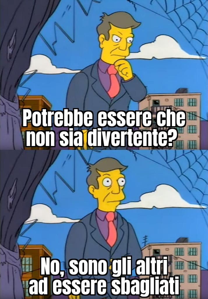 Quando fai una battuta e non ride nessuno ?