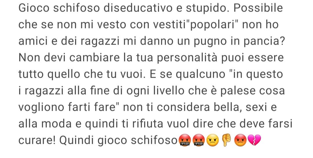 Rido perché  immagino la scena nella vita reale "ora ti do un pugno in pancia perché  non hai amici" 