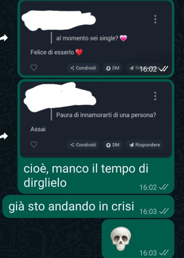 manco il tempo di dirlo a una mia 'amica', ogni volta che le dico "mi piace x"  se di possibilità ne avevo un poco di più, arrivo a 2/10 e nemmeno