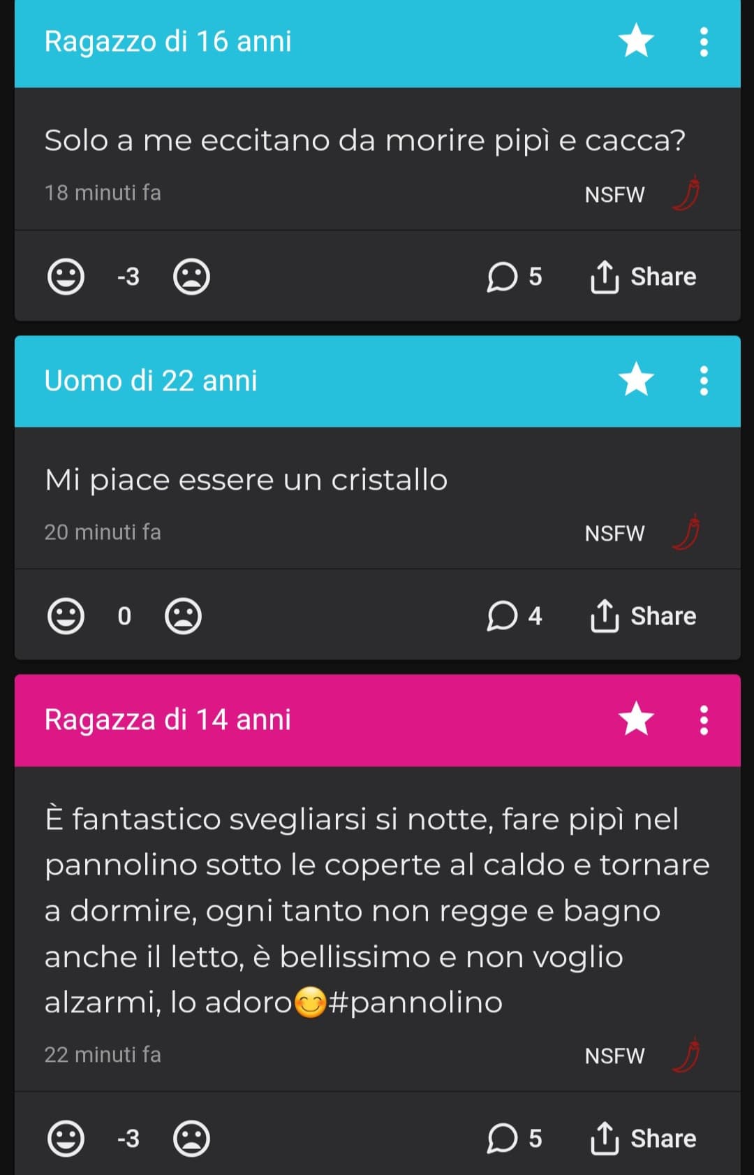 La sezione segreti sempre magica 