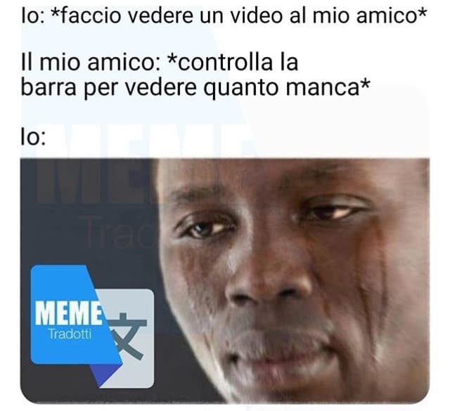 Mi è successo proprio oggi