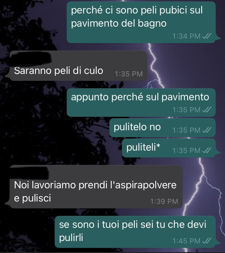 che testa di culo mio padre lol