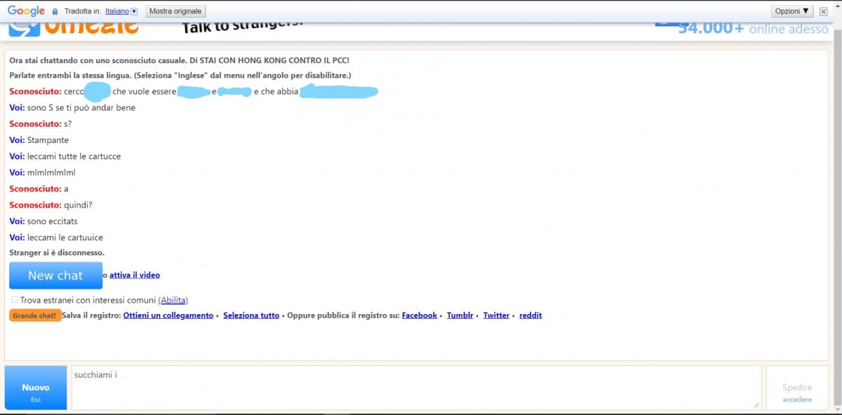 è troppo bello fare questi troll su omegle 