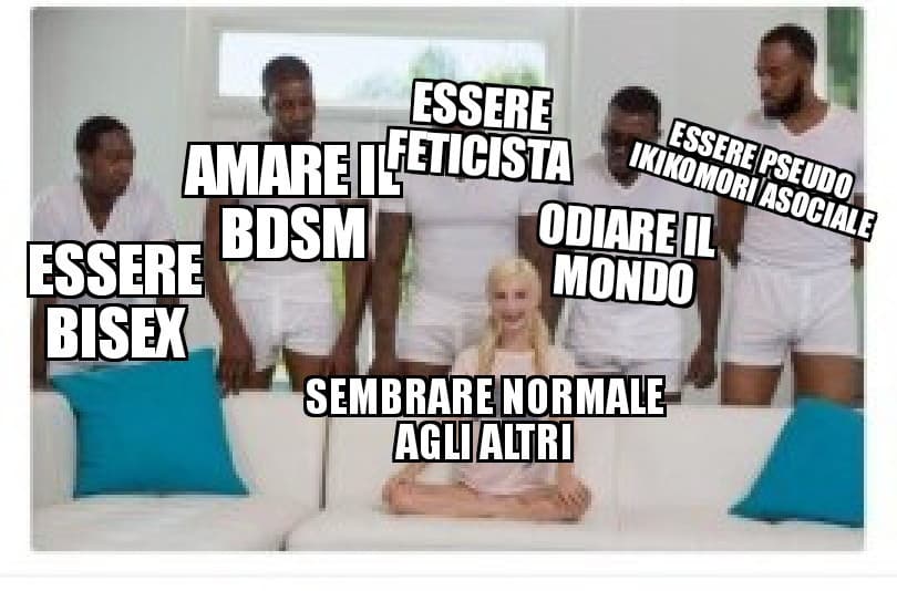 Voi cercate mai di sembrare normali? 