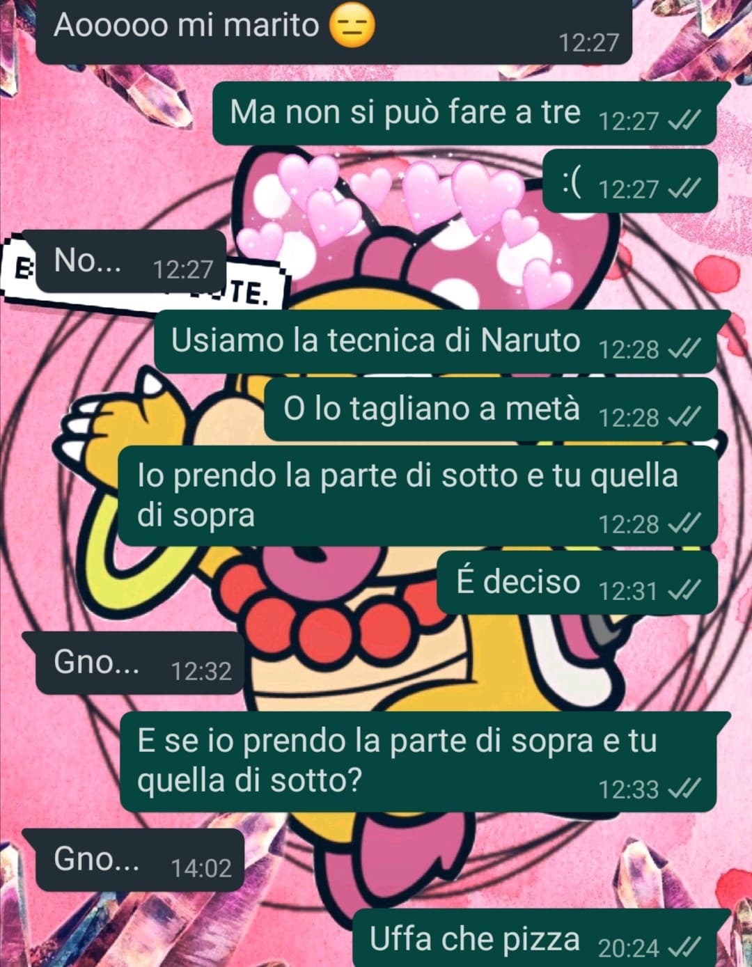 In pratica io e la mia migliore amica amiamo uno 