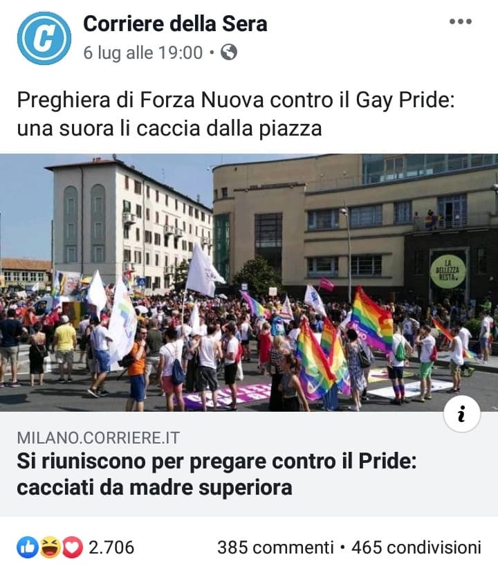 Ma sarà una discendente della Monaca di Monza?  