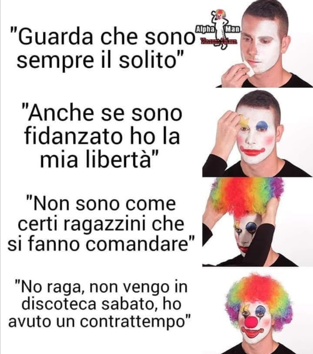 Che tristezza le coppie che "questo non lo fai se non ci sono io" e simili 