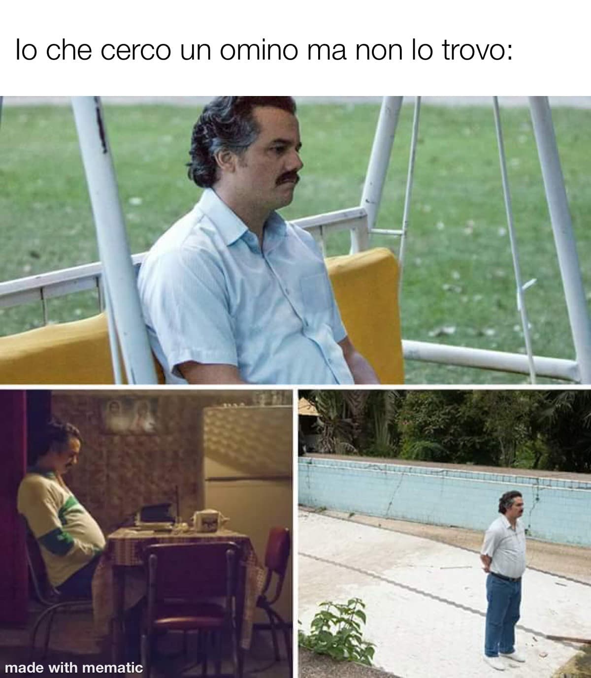 Sono tristissima, non lo trovo