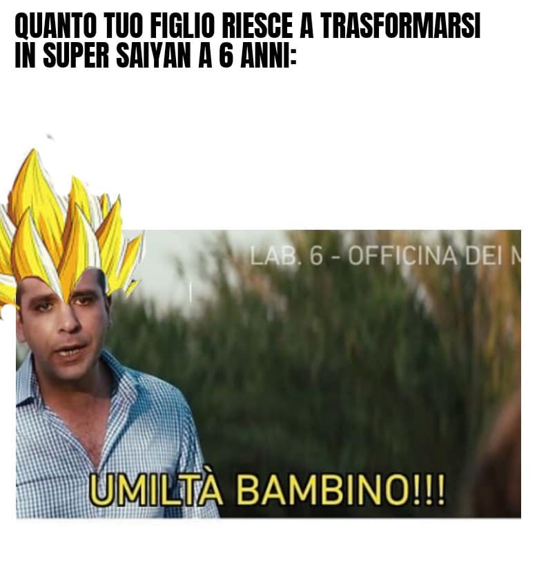 Mi serviva il template quindi l ho preso da un altro meme , ma il resto è mio ( compresi i capelli ahaha)