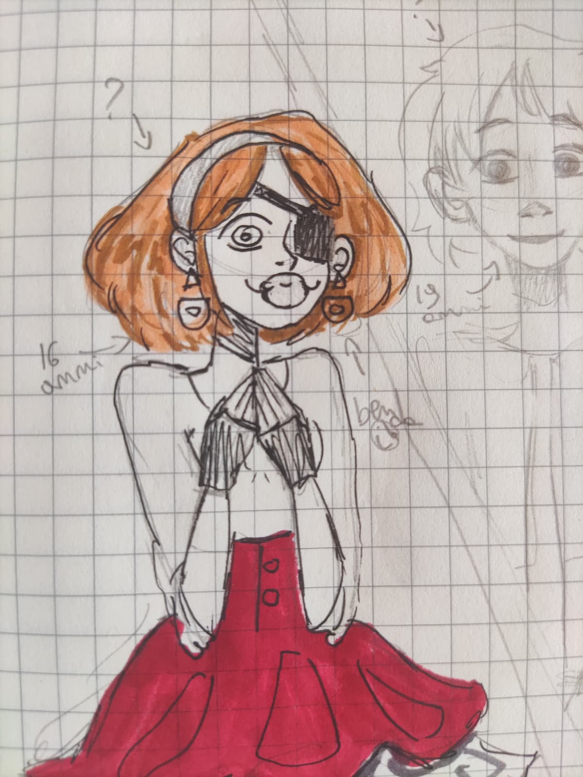 No allora belli stavo disegnando a casissimo dei miei personaggi quando mi sono resa conto che non hanno un nome puaghahahahaha consigli per lei