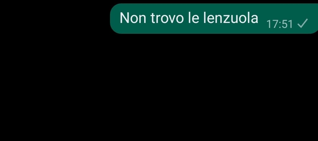 Troppo incazata per dirmi dove mincia stanno le lenzuola ziopera