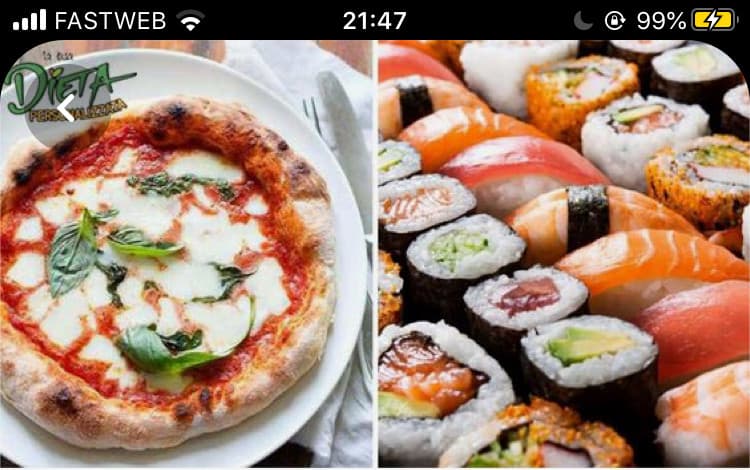 Pizza o sushi?