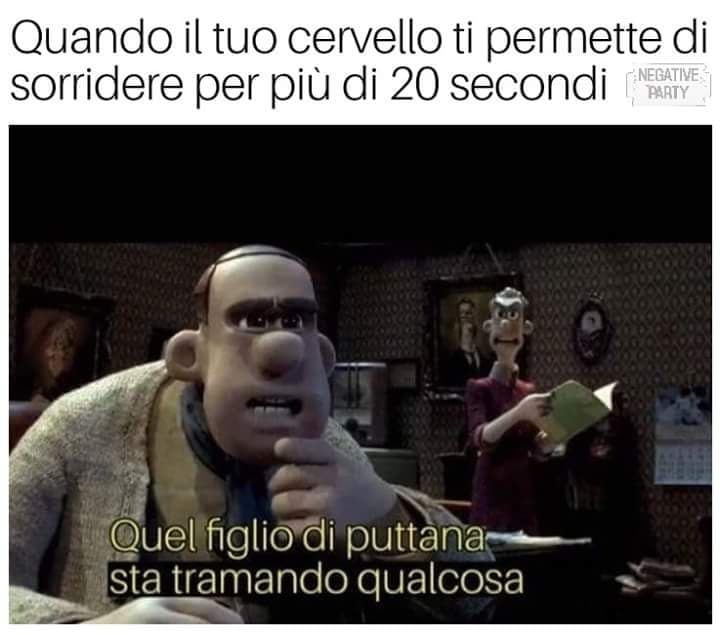 I primi nemici  siamo noi stessi.