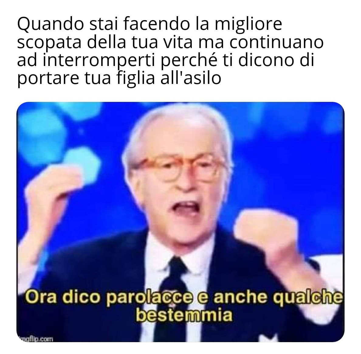 Un attimo e veniamo... io di sicuro 