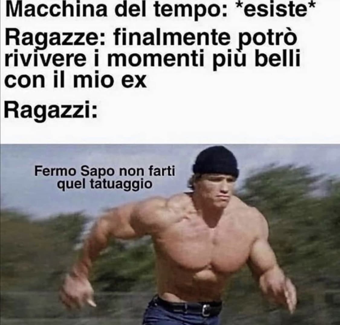 Ti prego Sapo non lo fare 