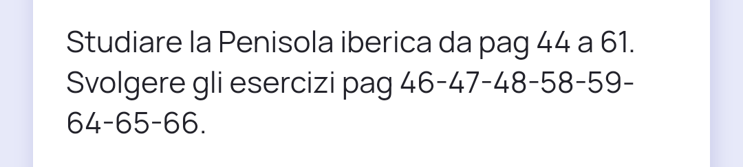 Ma alle superiori quanti compiti danno? 