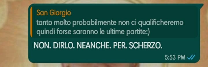 secondo voi? ci qualificheremo? 