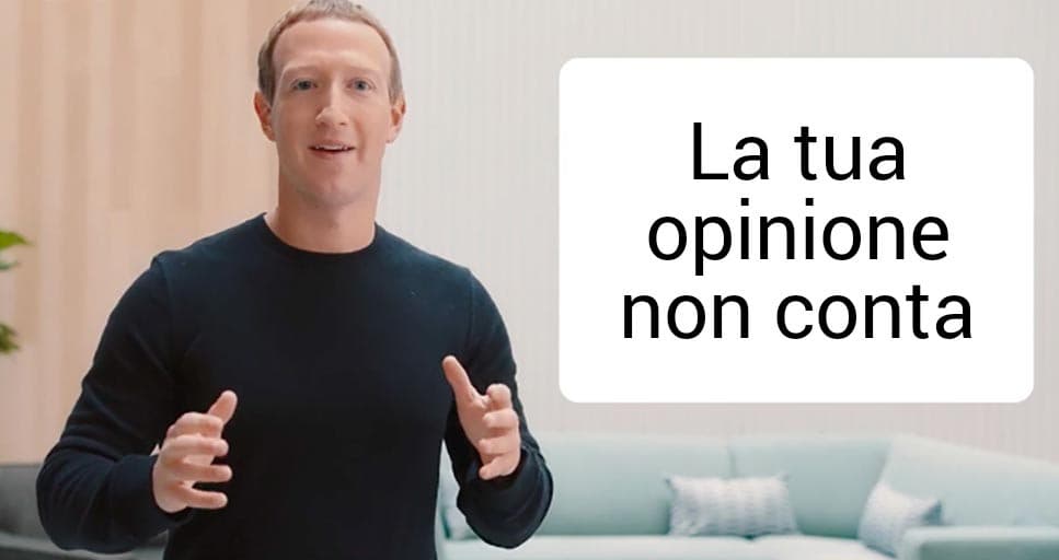 La tua opinione non conta