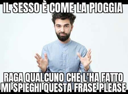 No veramente qualcuno mi spieghi