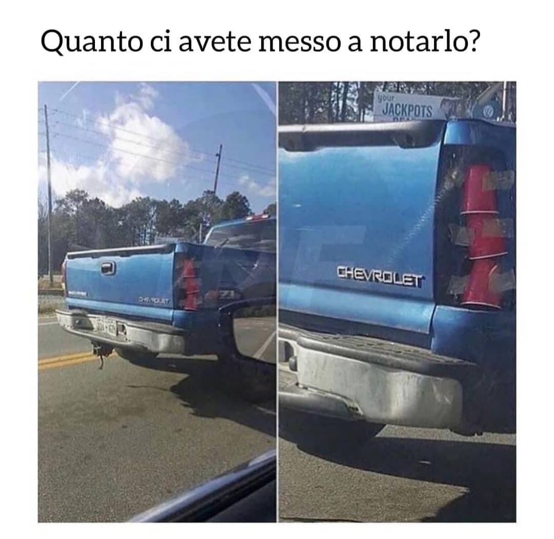 Quanto ci avete messo? 