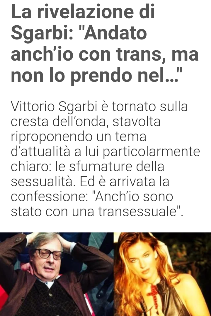 Sicuro che non lo prendi? Una volta hai detto "l'importante è non usarlo molto"??