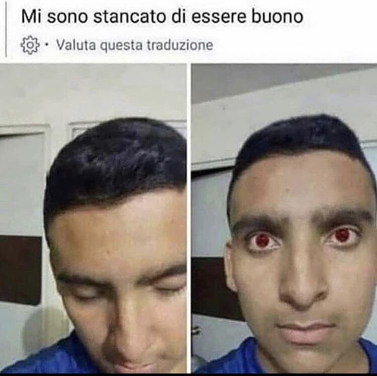 è un sacco vecchio però mi fa sempre ridere aiuto