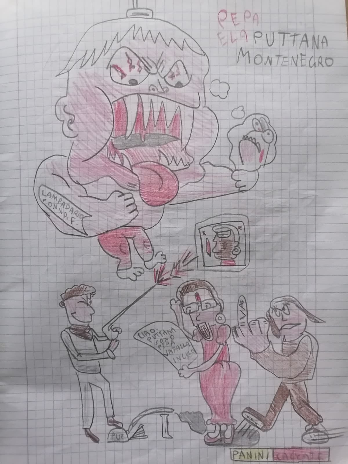 i miei disegni a 9 anni: