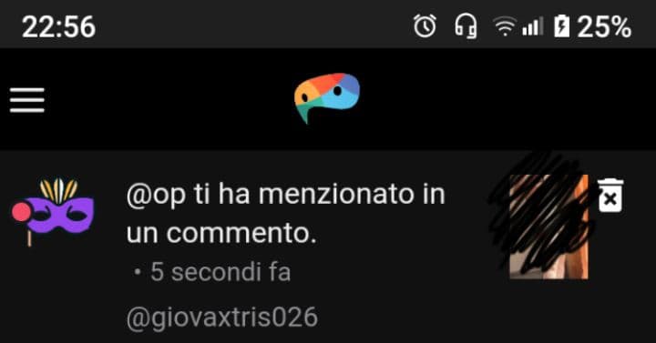 Schifo schifo schifo Dio bono schifo ha fatto e poco dopo ha eliminato l'account non lo posso manco segnalare sbocco . Se continua così io abbandono il sito eh 