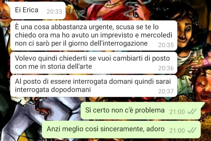 Ma adoro, così tanto culo ce l'ho solo io. Mi ha salvata 