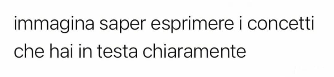 Un sogno che rimarrà tale