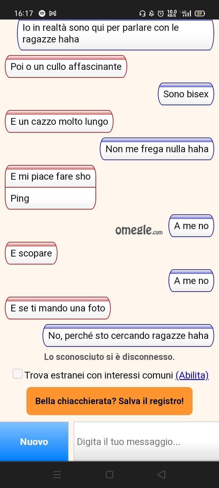 Vi giuro sto morendo haha